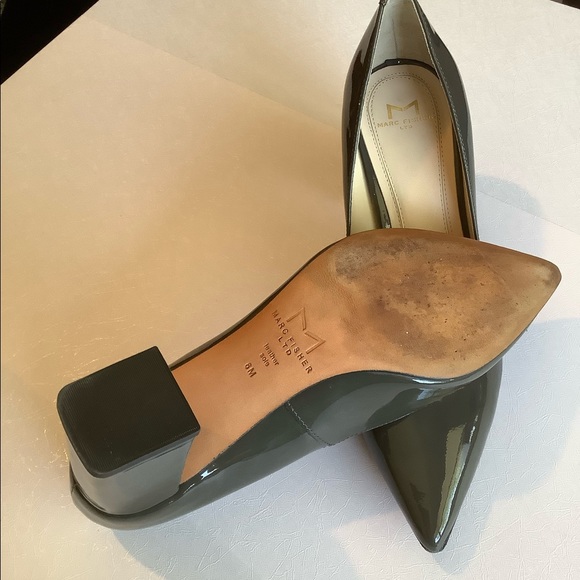 Marc Fisher LTD Zala block heel pointy toe pump - Picture 7 of 15